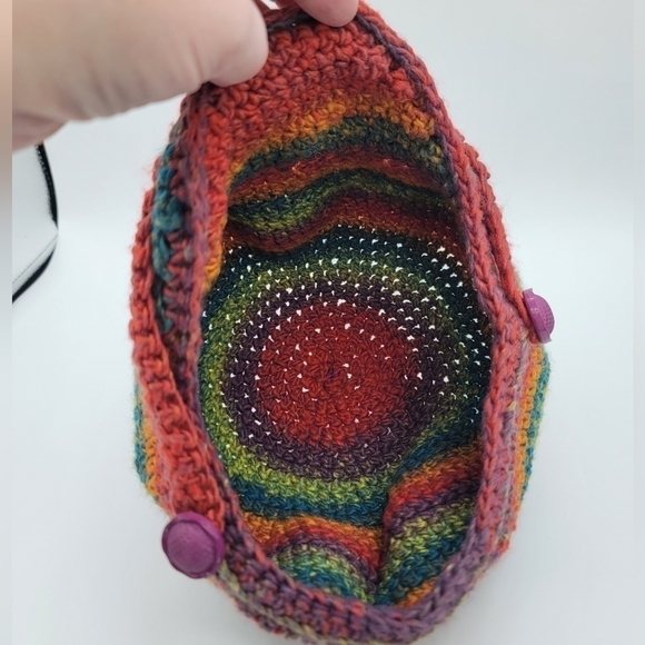 Hat Knitted Multicolor #1022 - Picture 7 of 10